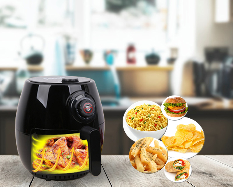 Nồi chiên không dầu Ferroli 1400W FAF-4.0M Đen