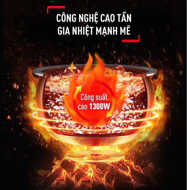 Nồi cơm cao tần Tefal 1.5 lít RK8131Y0