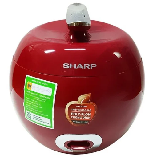 Nồi cơm điện Sharp 0.72 lít KS-A08V-WH