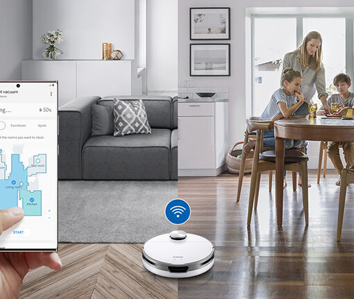 Robot hút bụi Samsung VR30T85513W/SV - Chính hãng