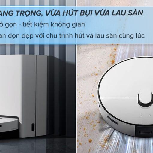 Robot hút bụi lau nhà Samsung Bespoke VR7MD96514G&SV