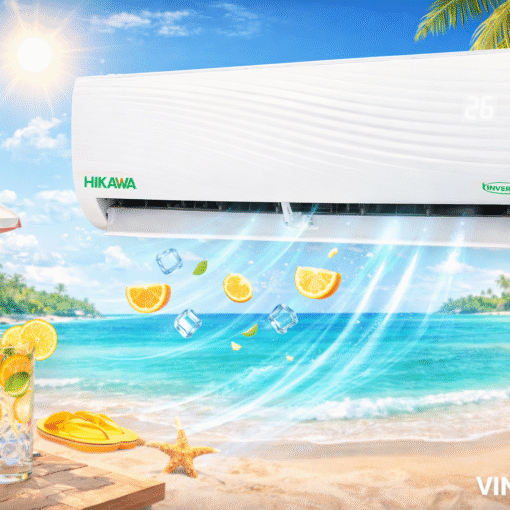 Máy lạnh Hikawa inverter 1 HP HI-VC10S/K-VC10S