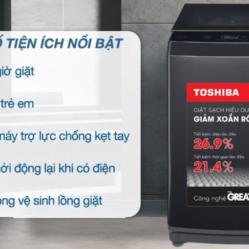 Máy giặt lồng đứng Toshiba 10 kg AW-DM1100JV(MK)