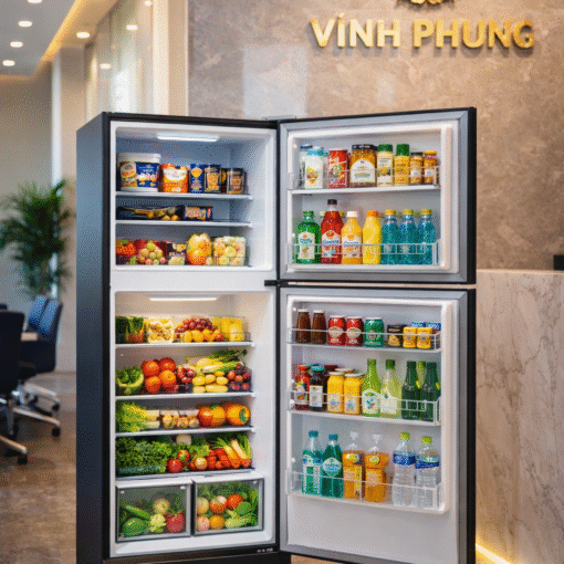 Tủ lạnh Aqua Không Đóng Tuyết 130 lít AQR-T160FA(BS)