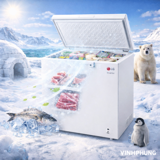 Tủ đông LG Inverter 291 Lít C30WH