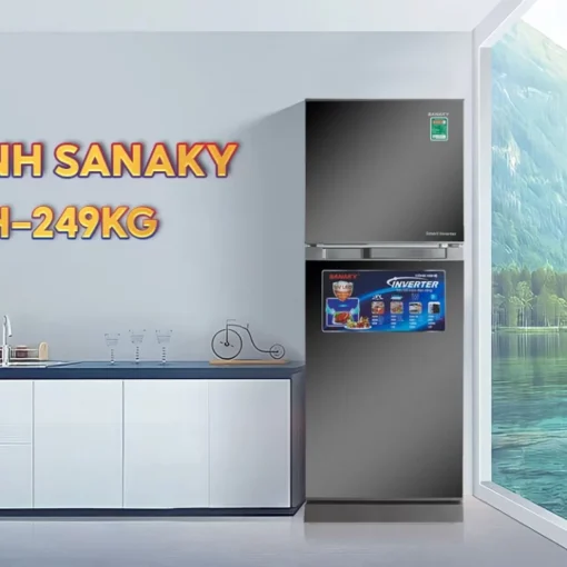 Tủ lạnh Sanaky Inverter 226 lít VH-249KG