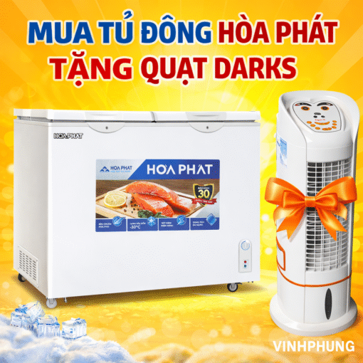 Tủ đông mát Hòa Phát 271 lít HPF BD6271