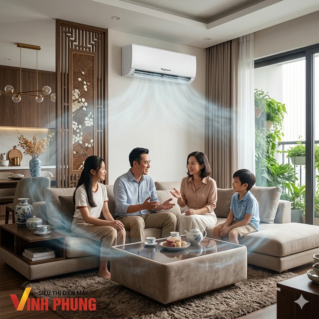 Máy lạnh Nagakawa Inverter 1.0 HP NIS-C09R2U51