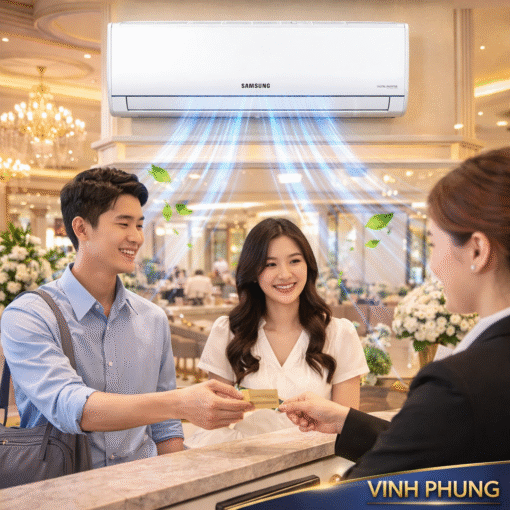 Máy lạnh Samsung Inverter 1 HP AR09TYHQASIXN