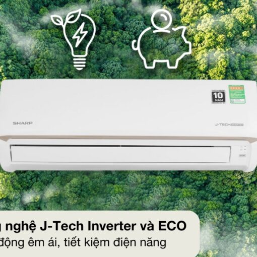 Máy lạnh Sharp Inverter 1.0 HP AH-X10CEWC