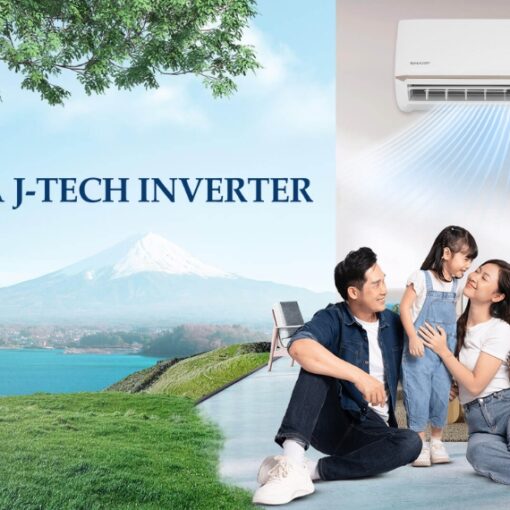 Máy lạnh Sharp Inverter 1.0 HP AH-X10CEWC