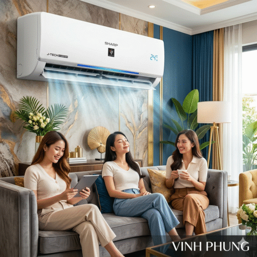 Máy lạnh Sharp Inverter 1.0 HP AH-X10CEWC