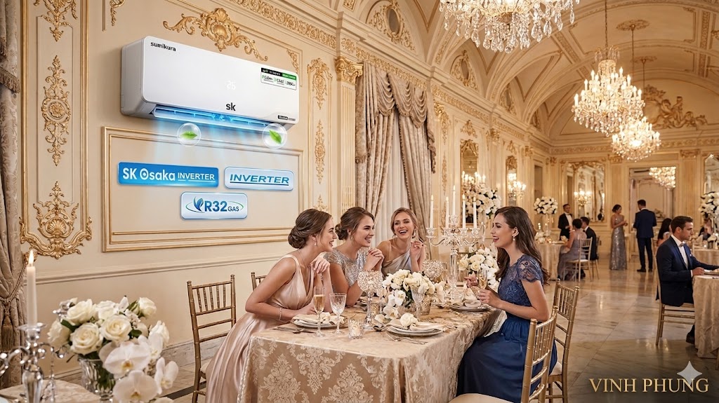 Máy lạnh Sumikura 9000BTU 1 chiều Inverter APS-092 OSAKA