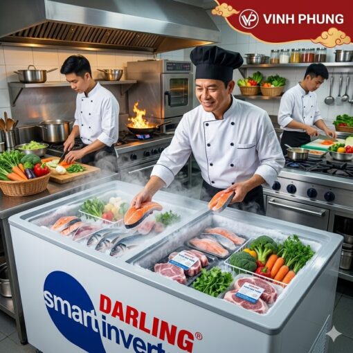 Tủ Đông Smart Darling Inverter 870 Lít DMF-8779ASI