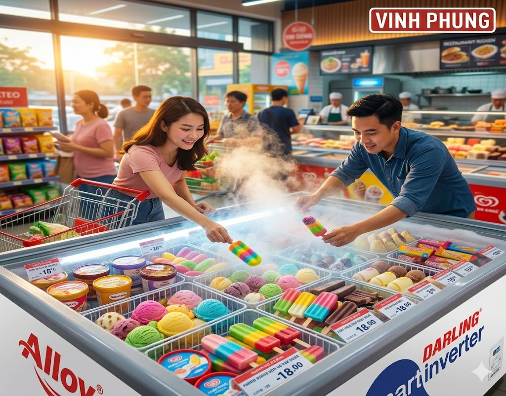 Tủ Đông Smart Darling Inverter 770 Lít DMF-7779ASI