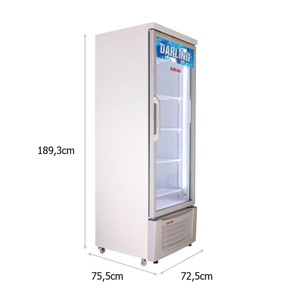 Tủ Mát 1 Cánh Darling Không đóng Tuyết 500 Lít DL-5000A2L Tủ Mát 1 Cánh Darling Không đóng Tuyết 500 Lít DL-5000A2L