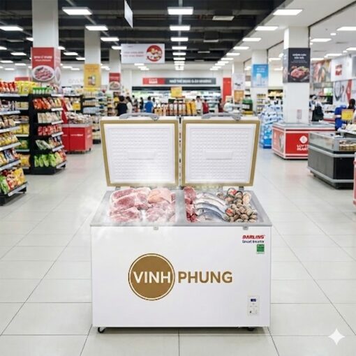 Tủ đông Darling 1 Ngăn ống đồng 1050 Lít DMF-1079AE