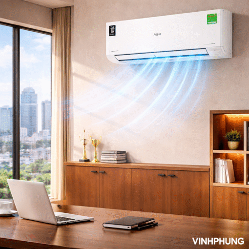 MÁY LẠNH AQUA 1HP INVERTER WIFI AQA-RV10QA5