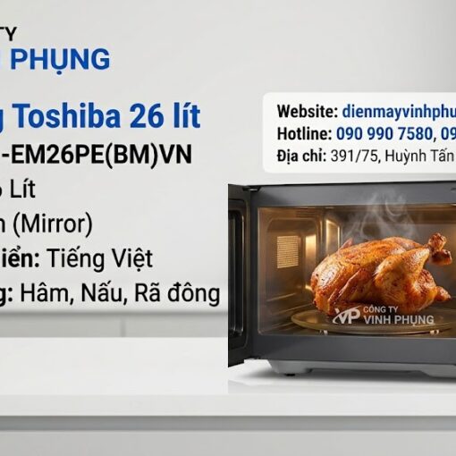 Lò vi sóng Toshiba 26 lít MW3-EM26PE(BM)VN