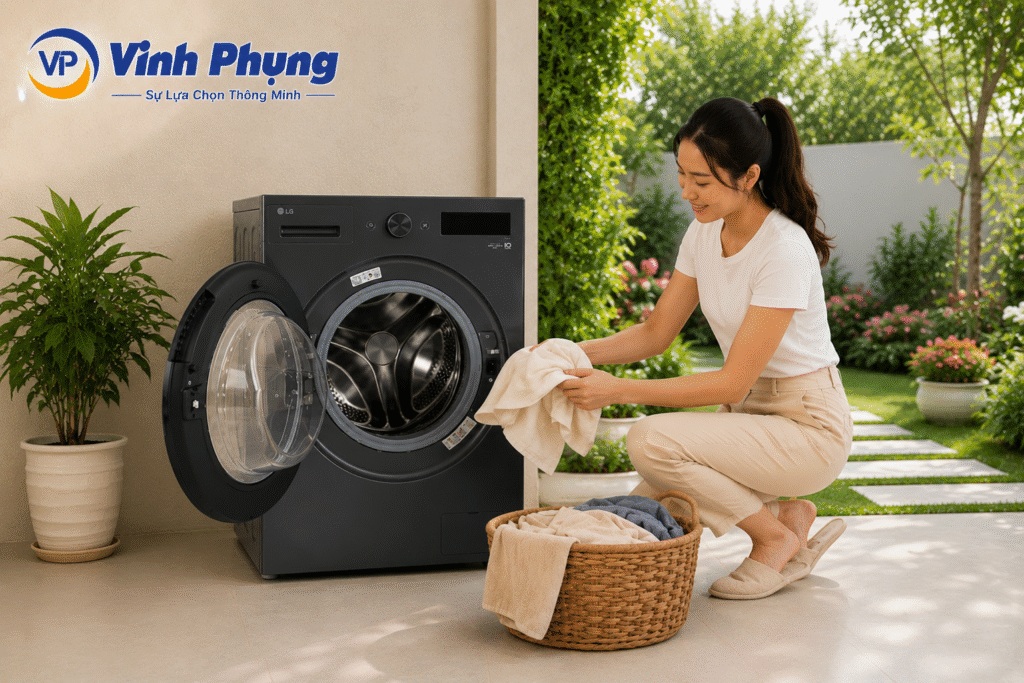 Máy giặt LG inverter FX1414S3KA Máy giặt LG inverter FX1414S3KA