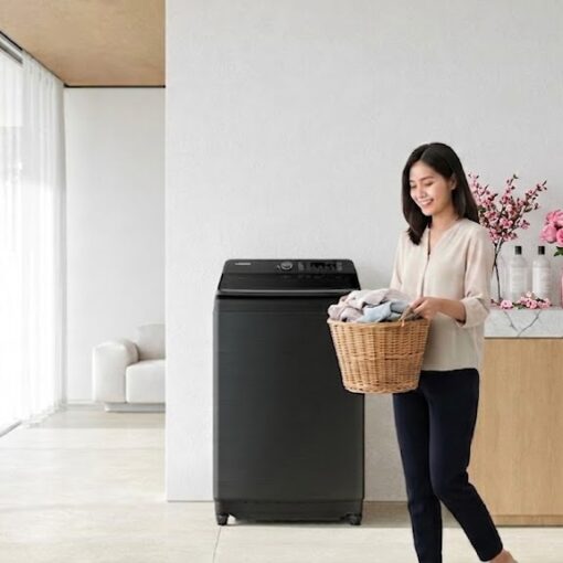 Máy giặt Samsung Ecobubble Inverter 12.5 kg WA40F12E4CSV