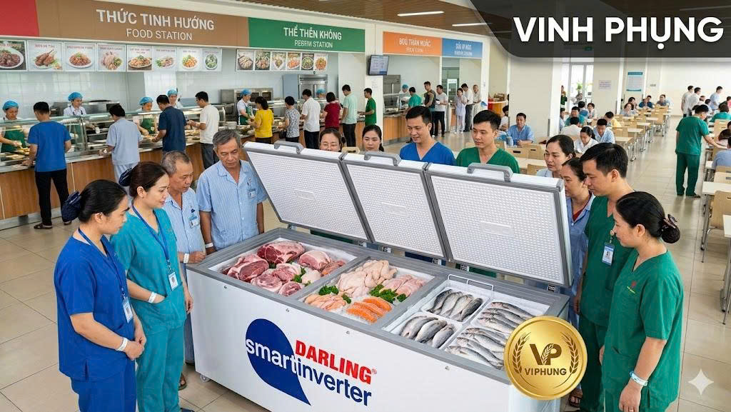 Tủ Đông Darling Inverter 2100 Lít DMF-1779ASI