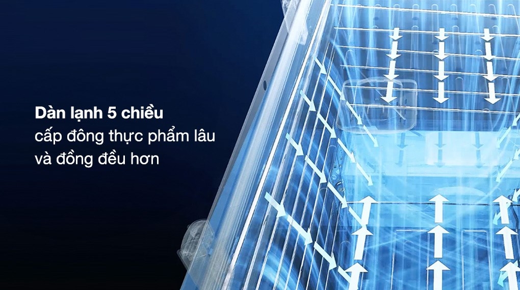 Tủ đông Aqua Inverter 379 lít AQF-C4801EN
