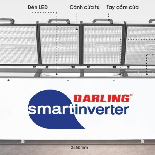 Tủ đông Darling inverter 2100 Lít DMF-1779ASI