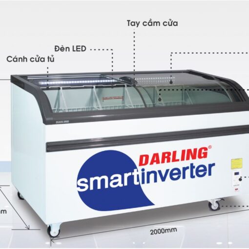 Tủ kem thông minh inverter DMF-9079ASKI 5 chi tiet tu kem darling smart inverter 9079 aski