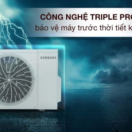 Máy Lạnh Samsung AI Wind-Free Inverter 9000 BTU AR80H10DAAWNSV