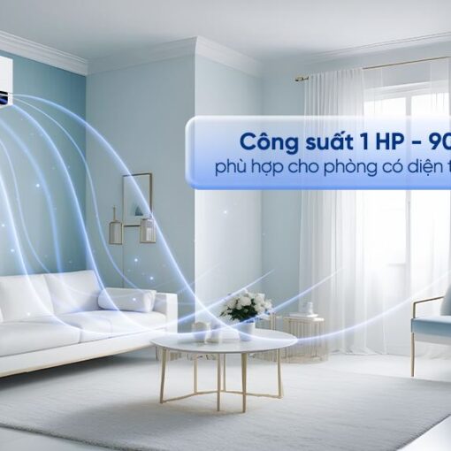 Máy Lạnh Samsung AI Wind-Free Inverter 9000 BTU AR80H10DAAWNSV