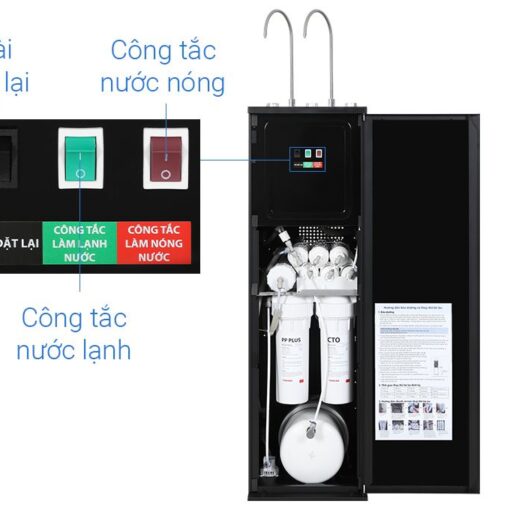 Máy lọc nước RO nóng nguội lạnh Hydrogen Toshiba TWP-WA2SVN(K) 10 lõi