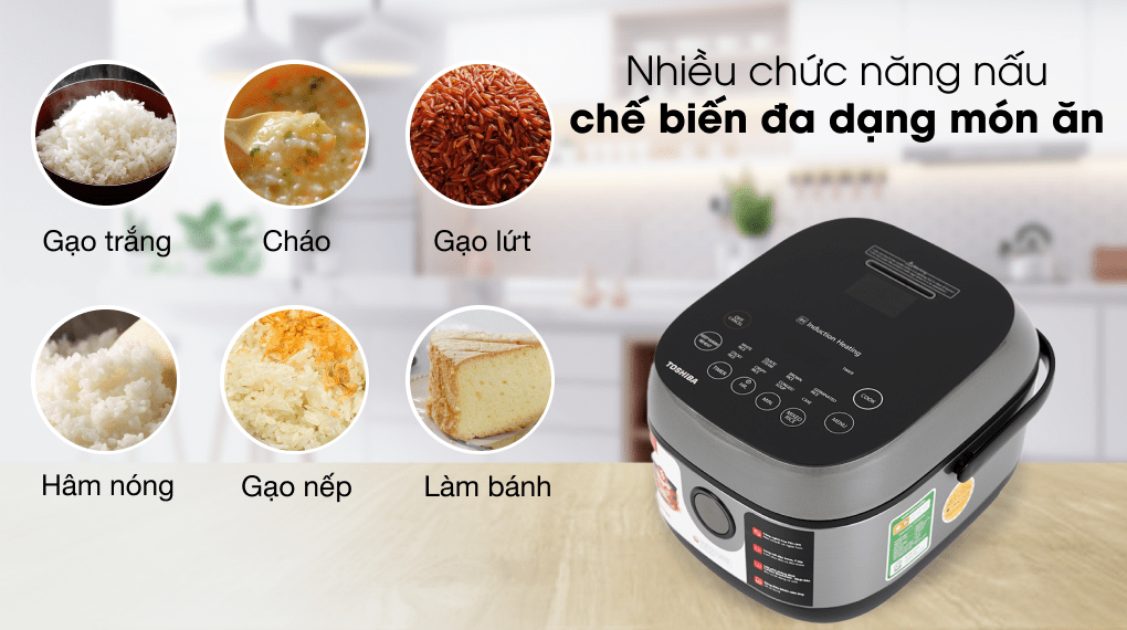 Nồi cơm điện Toshiba 1 lít RC-10IP1PV