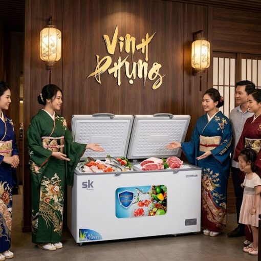 Tủ đông Sumikura inverter 550 lít SKF-550SI/JS