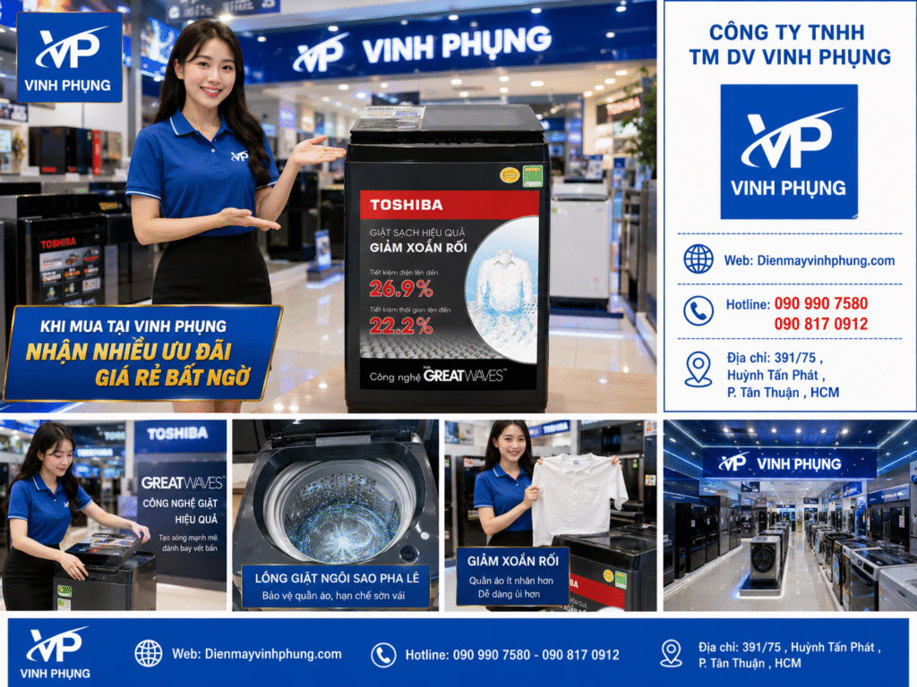 Máy giặt Toshiba Inverter 15kg AW-T06D1600LV(MK)