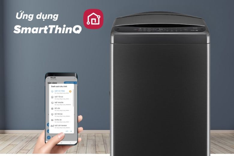 Máy giặt cửa trên AI Inverter LG 19 kg T2519SX5G