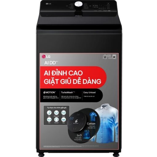 Máy giặt cửa trên AI inverter LG 22 kg T2522AX7G
