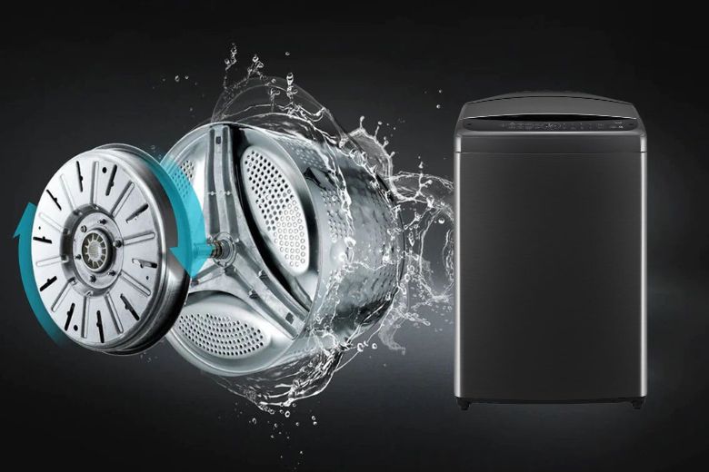 Máy giặt cửa trên AI inverter LG 22 kg T2522AX7G
