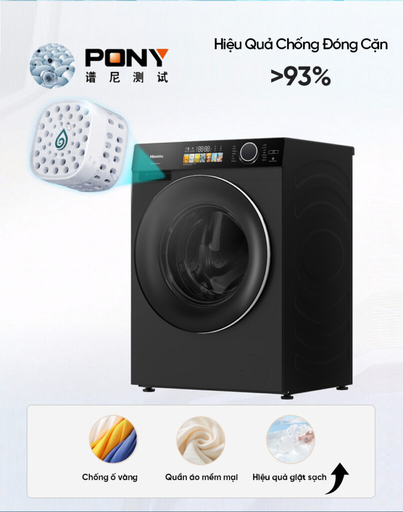 Máy giặt cửa trước Hisense inverter 12kg WF12I142VHL