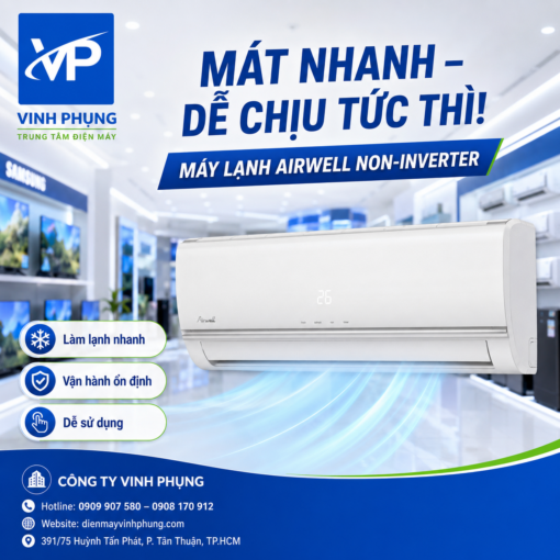 Máy Lạnh AirWell 1.0HP AW-09CM-1/AH-09CM-1