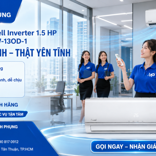Máy lạnh Airwell Inverter 1.5 HP AW-13ID-1/AW-13OD-1