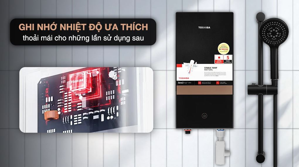 Máy tắm nước nóng trực tiếp Toshiba TWH-45EMC1PVN(K) KB