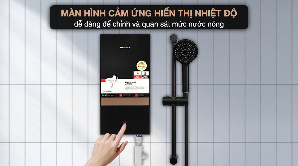Máy tắm nước nóng trực tiếp Toshiba TWH-45EMC1PVN(K) KB