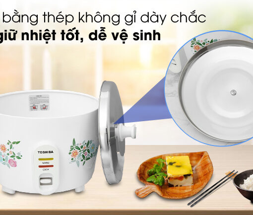 Nồi cơm điện Toshiba 1.8 lít RC-18MH1PV(F)