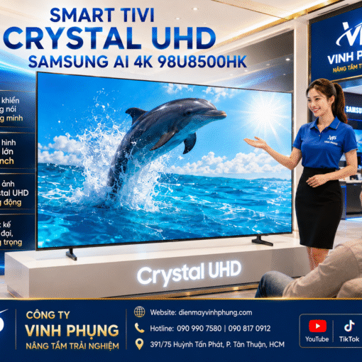 Smart Tivi Samsung AI Crystal UHD 4K 85 inch UA85U8500HKXXV