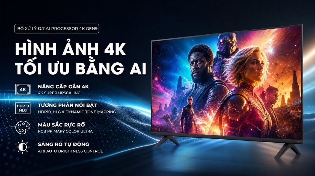 Smart Tivi LG AI 4K 43 inch 43NU855BPSA Smart Tivi LG AI 4K 43 inch 43NU855BPSA