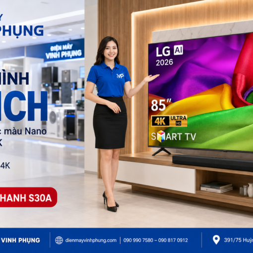 Smart Tivi LG Nano AI 4K 85 inch 85NU805BPSB