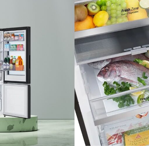 Tủ lạnh LG Inverter 340 lít InstaView LBB33BLMAI