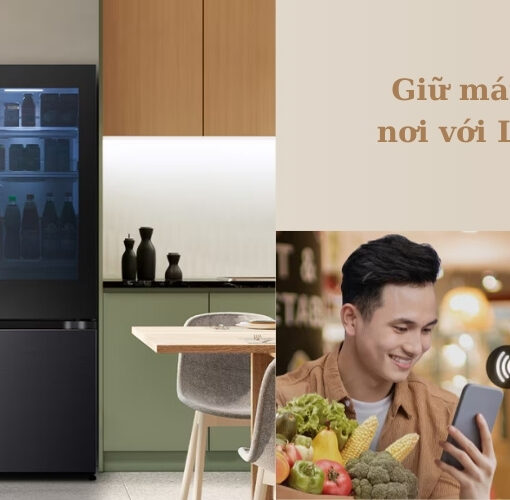 Tủ lạnh LG Inverter 340 lít InstaView LBB33BLMAI