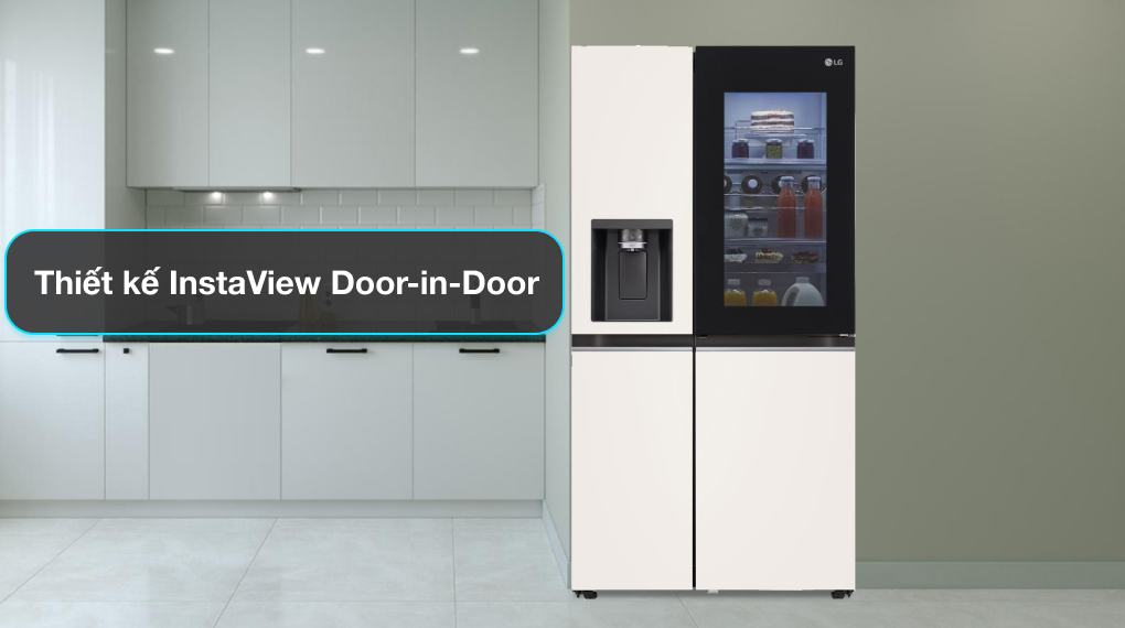 Tủ lạnh LG Side by side Inverter 635 lít GR-X257BG